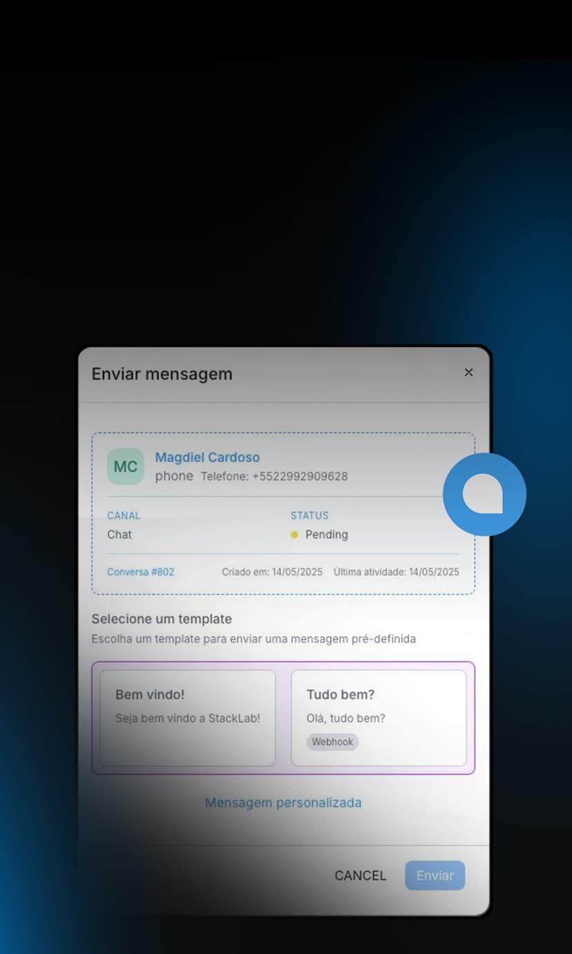 Como Criar e Usar Modelos de Mensagem por Etapa